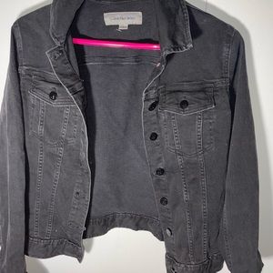 Calvin Klein Jean Black Jacket.  Size small. Used , great condition.